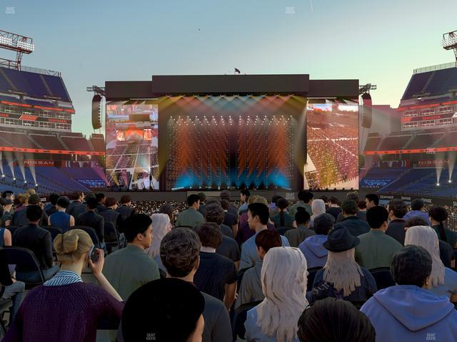 Nissan Stadium - Section Vip Seat View