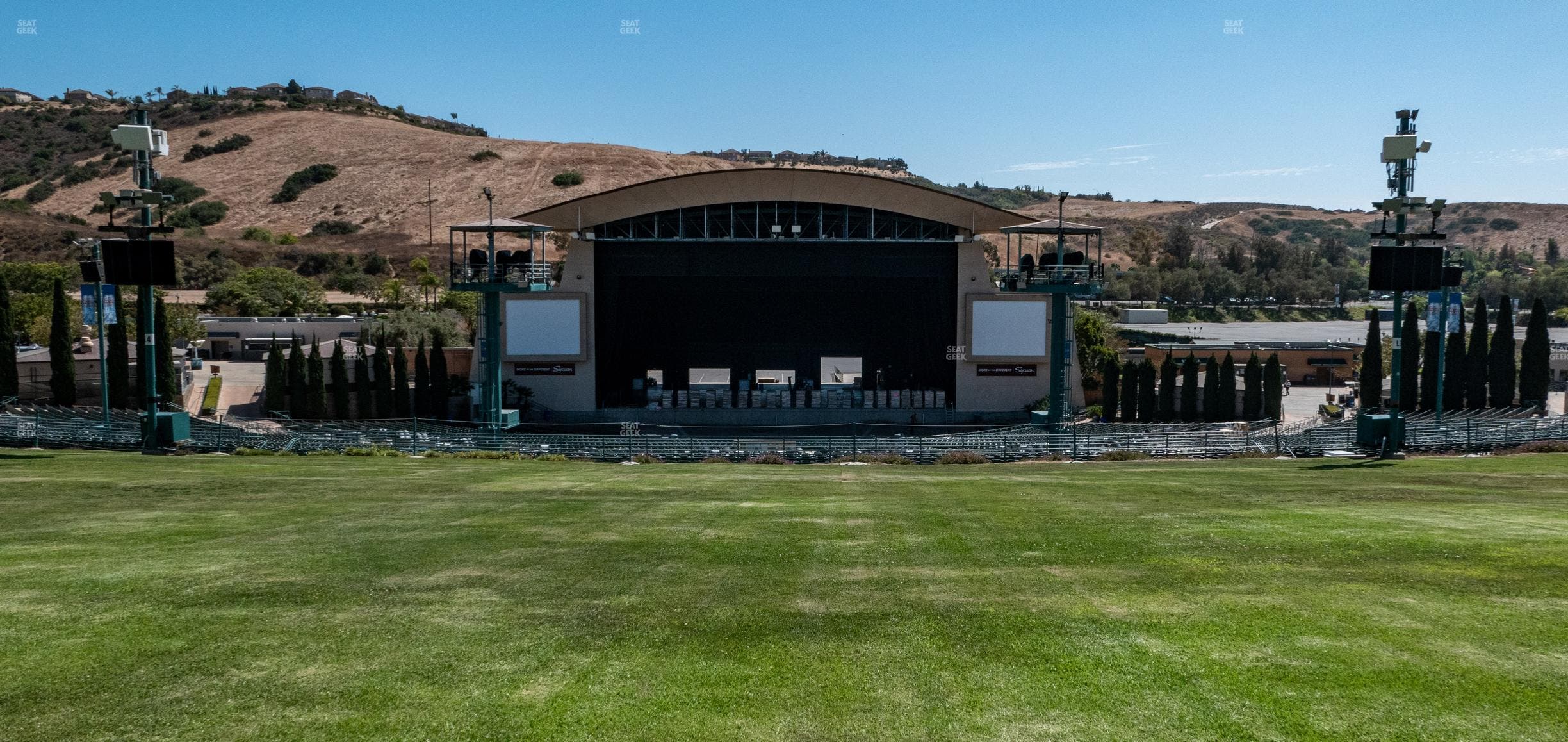 North Island Credit Union Amphitheatre - Section Ga Lawn Seat View