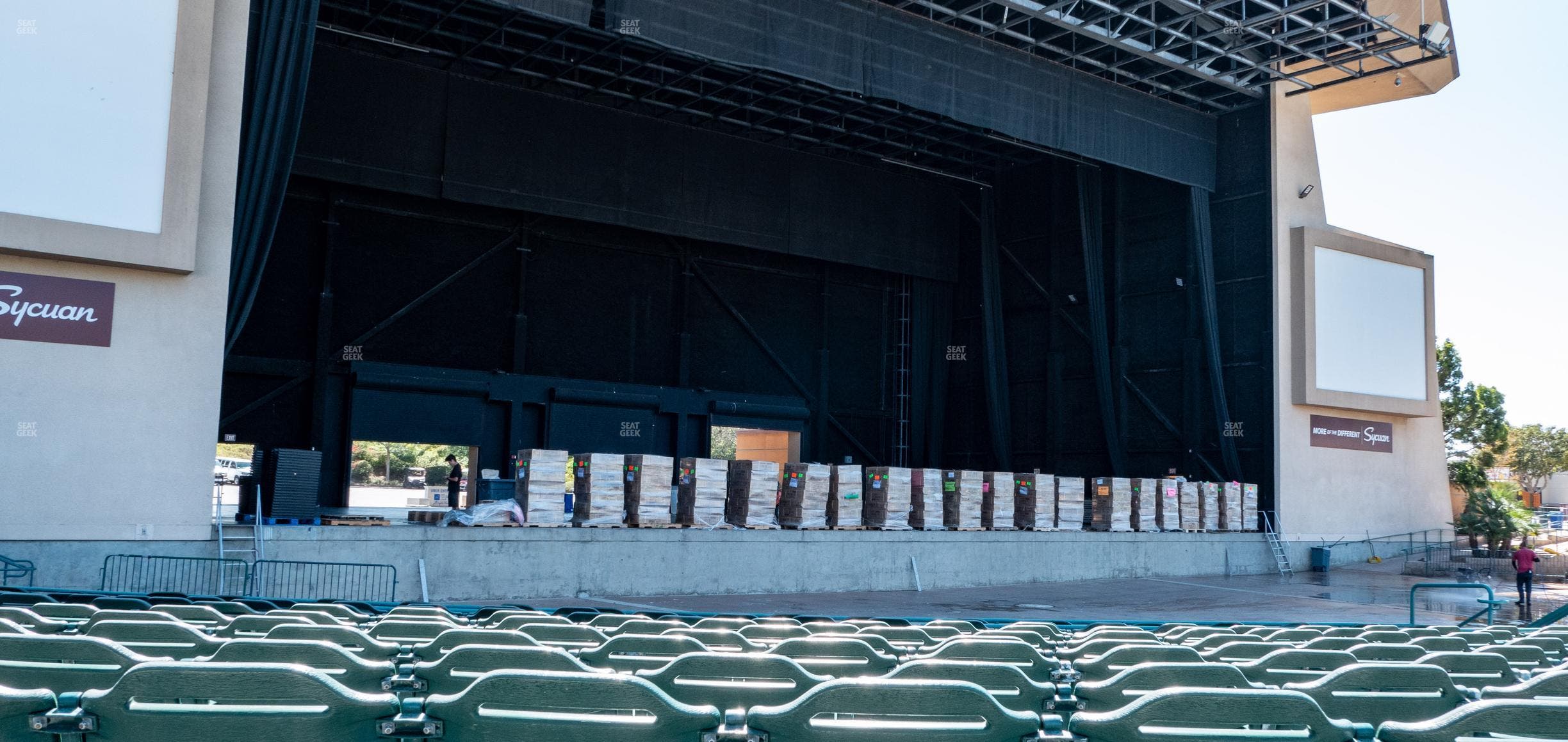 North Island Credit Union Amphitheatre - Section Lower 103 Seat View