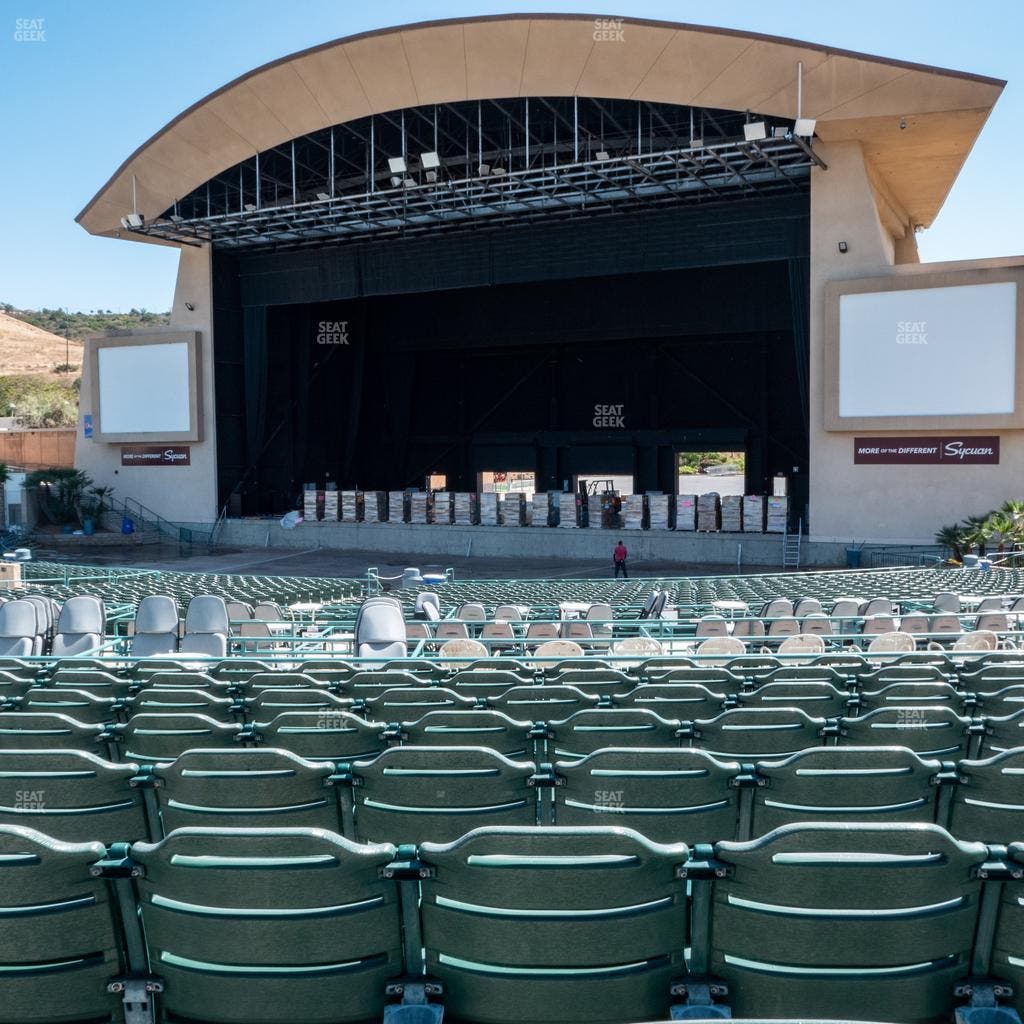 North Island Credit Union Amphitheatre - Section Middle 202 Seat View