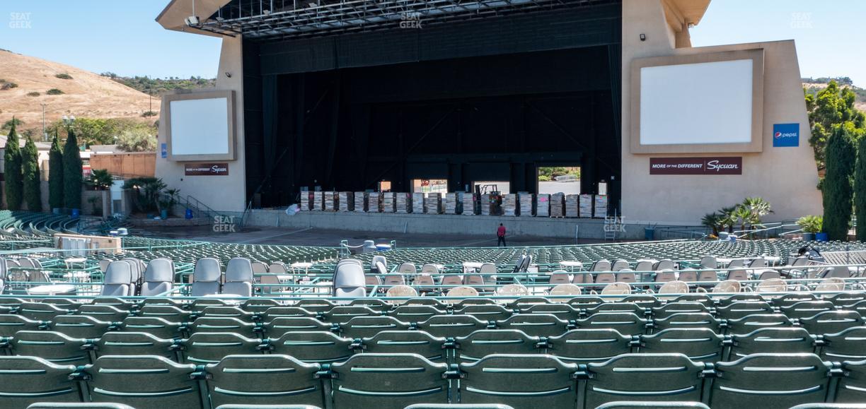 North Island Credit Union Amphitheatre - Section Middle 202 Seat View