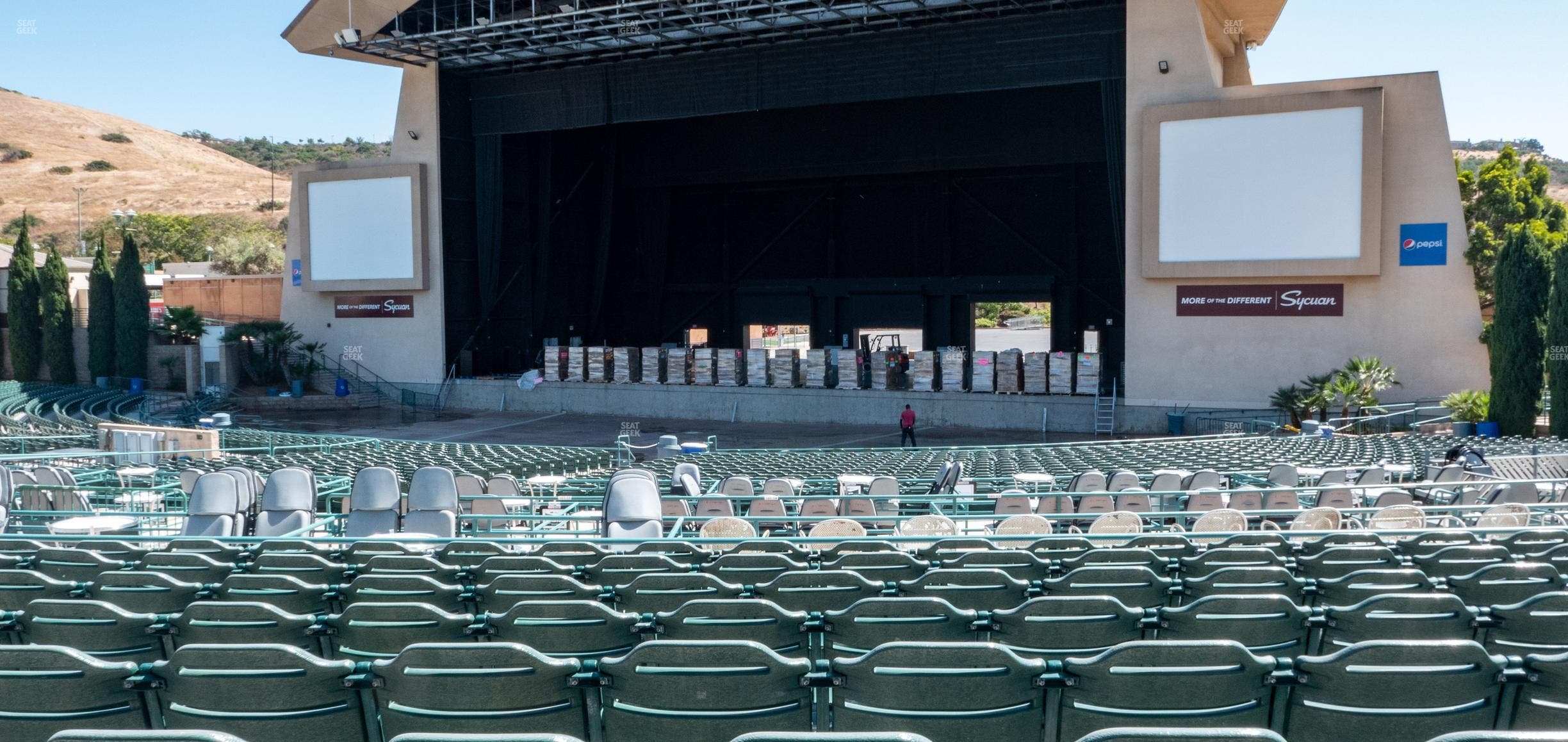 North Island Credit Union Amphitheatre - Section Middle 202 Seat View