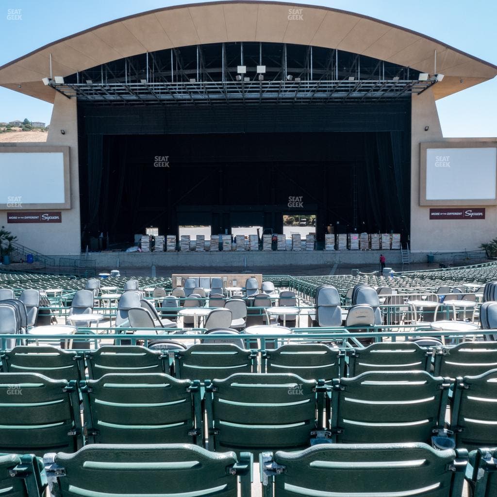 North Island Credit Union Amphitheatre - Section Middle 203 Seat View