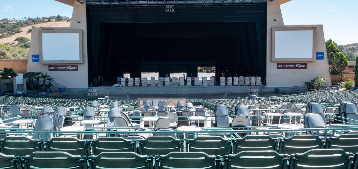 North Island Credit Union Amphitheatre - Section Middle 203 Seat View