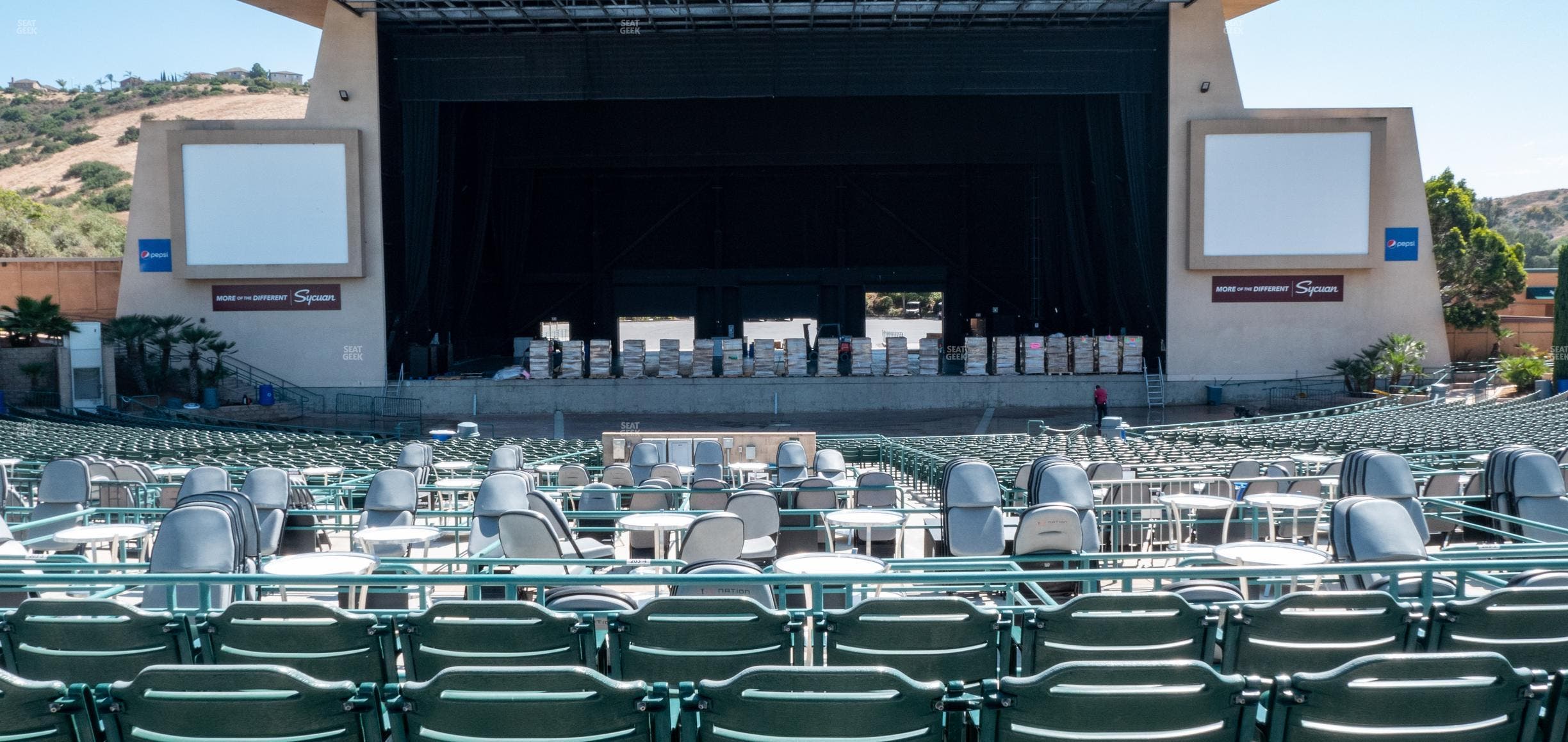 North Island Credit Union Amphitheatre - Section Middle 203 Seat View