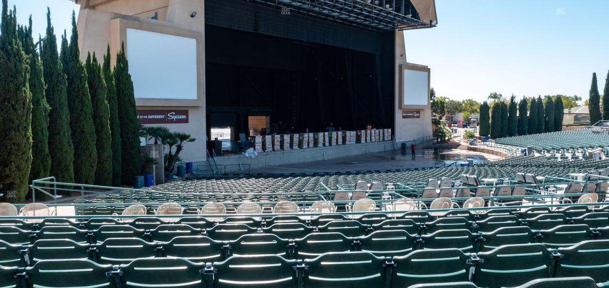 North Island Credit Union Amphitheatre - Section Middle 205 Seat View