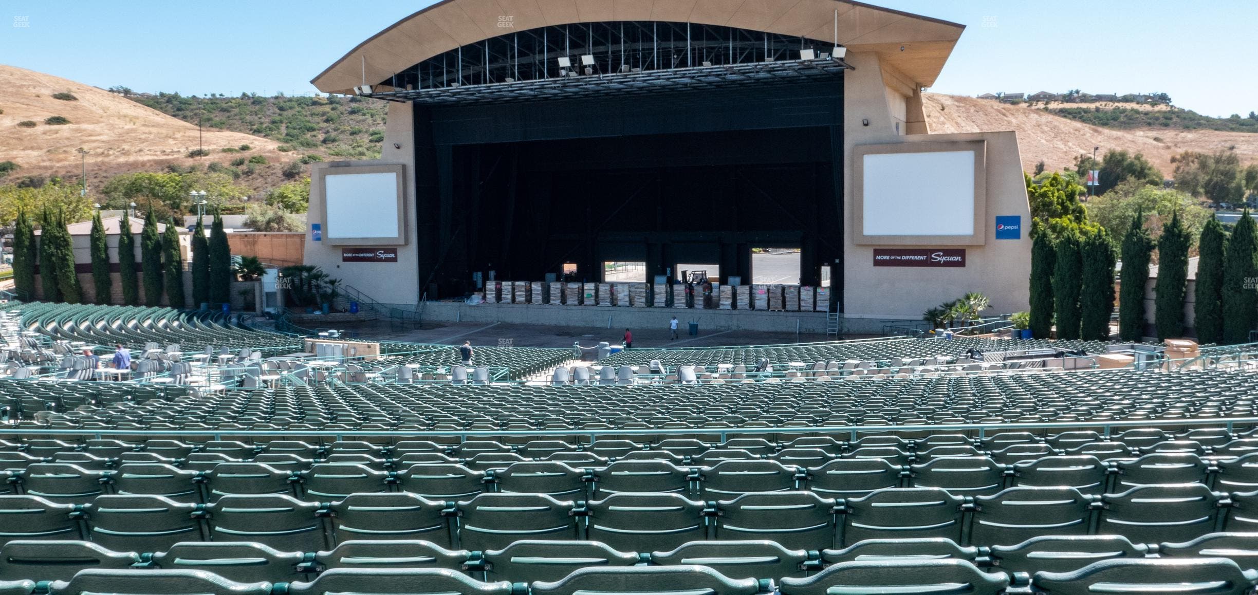 North Island Credit Union Amphitheatre - Section Upper 302 Seat View