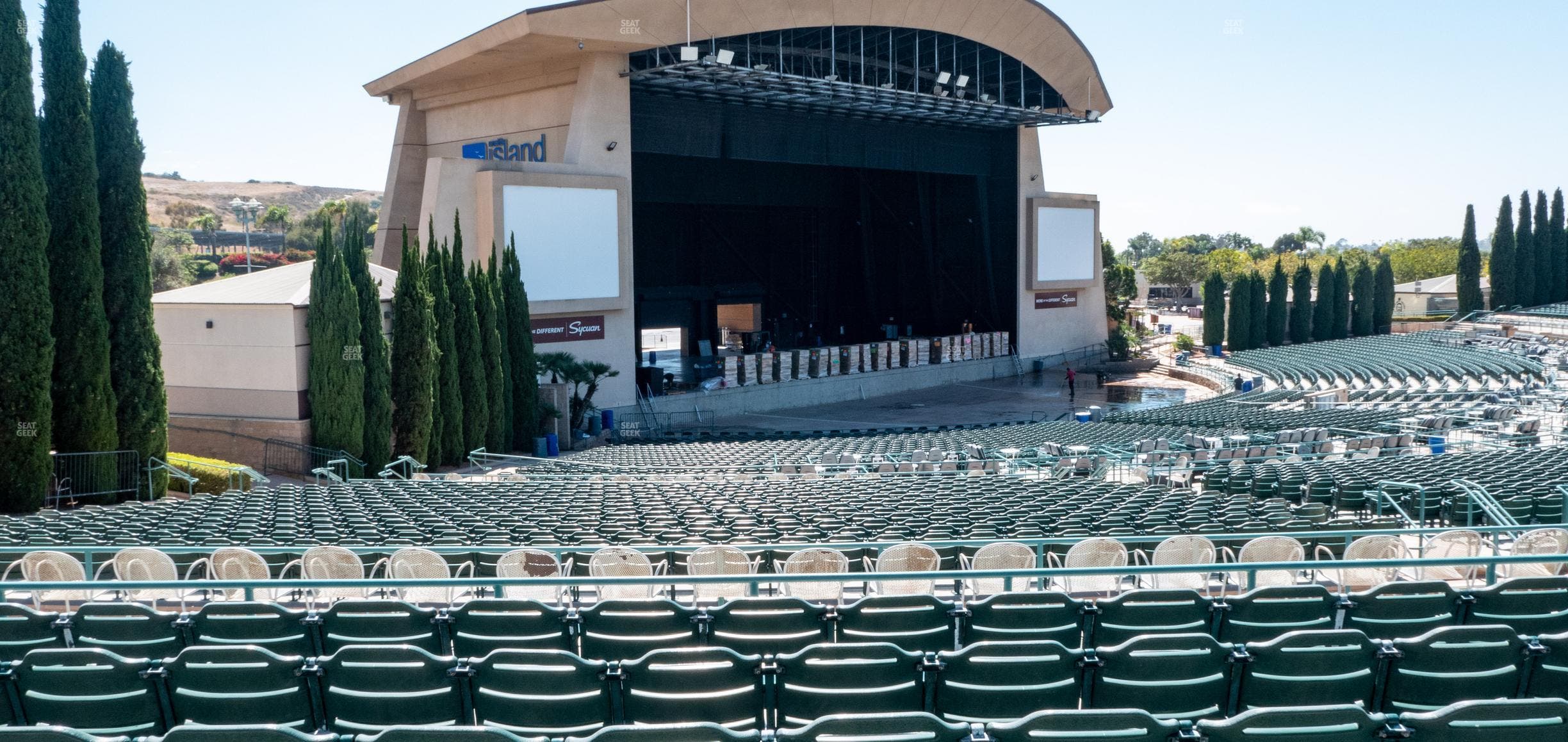 North Island Credit Union Amphitheatre - Section Upper 305 Seat View