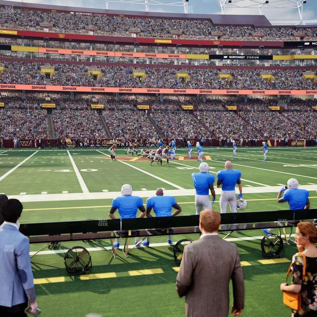 Northwest Stadium - Section 1 Seat View