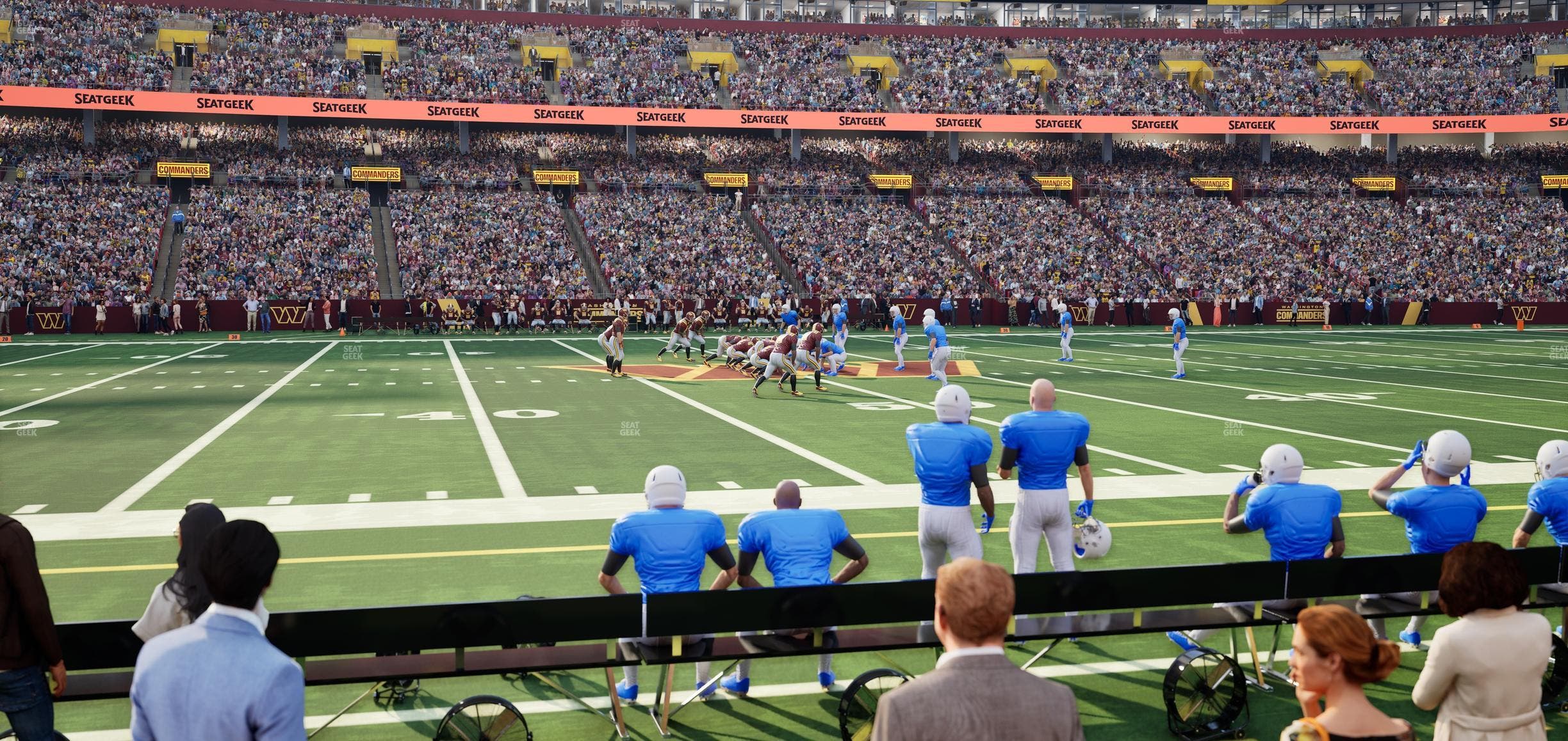 Northwest Stadium - Section 1 Seat View