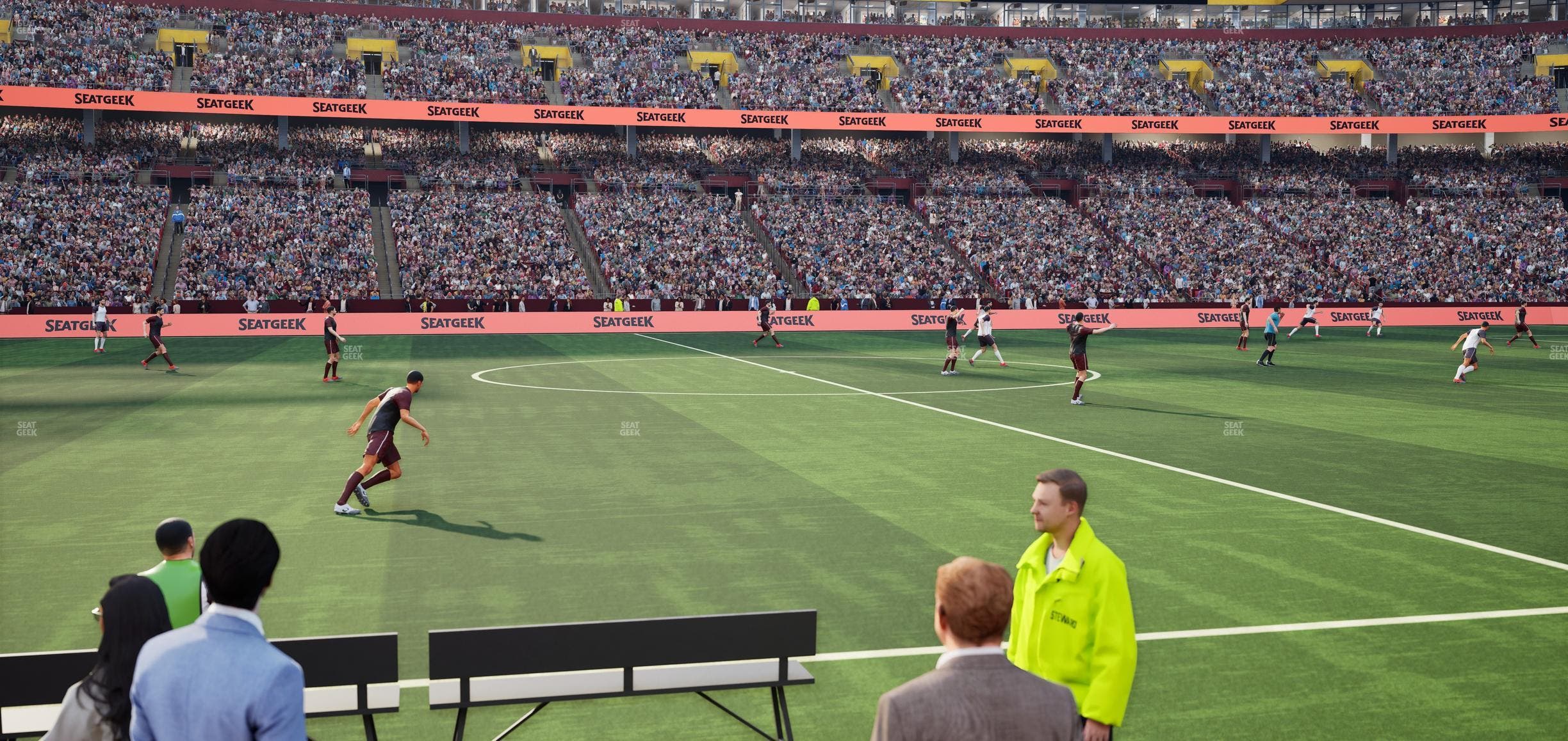 Northwest Stadium - Section 1 Seat View