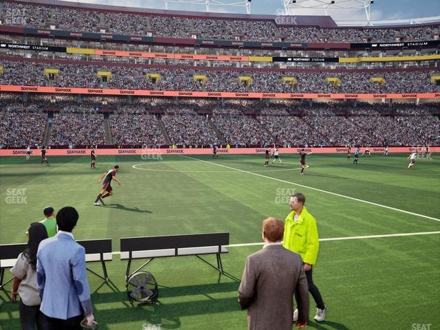 Northwest Stadium - Section 1 Seat View