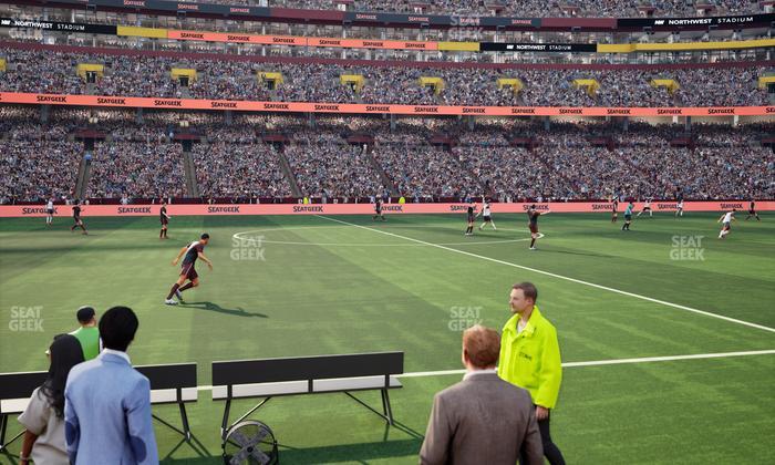 Northwest Stadium - Section 1 Seat View