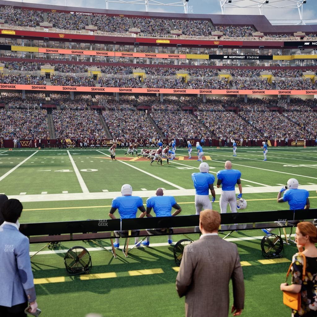 Northwest Stadium - Section 1 Seat View