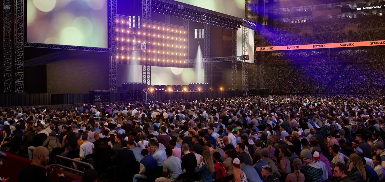 Northwest Stadium - Section 101 Seat View