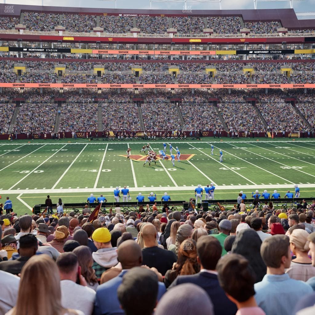 Northwest Stadium - Section 101 Seat View
