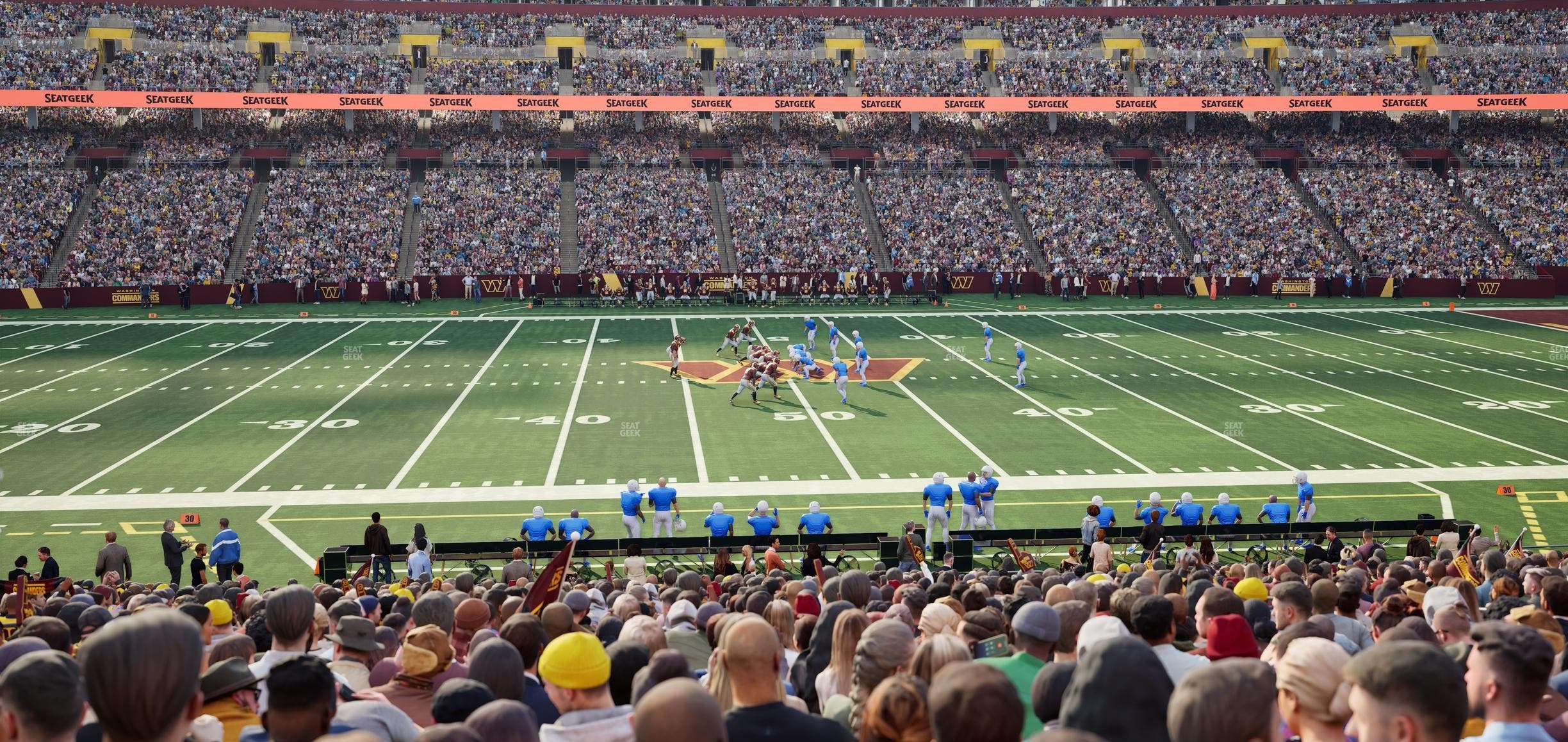 Northwest Stadium - Section 101 Seat View