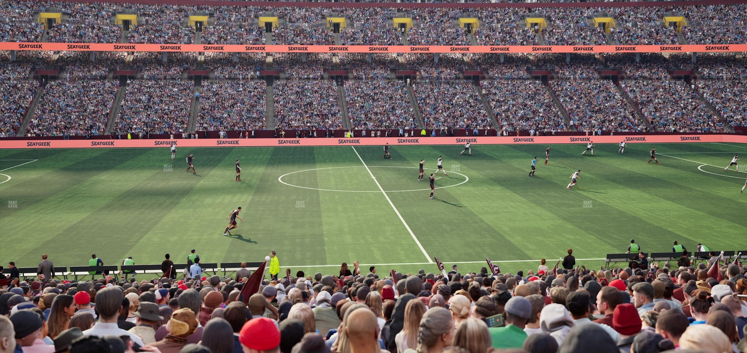 Northwest Stadium - Section 101 Seat View