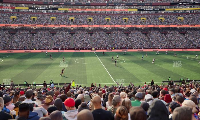 Northwest Stadium - Section 101 Seat View