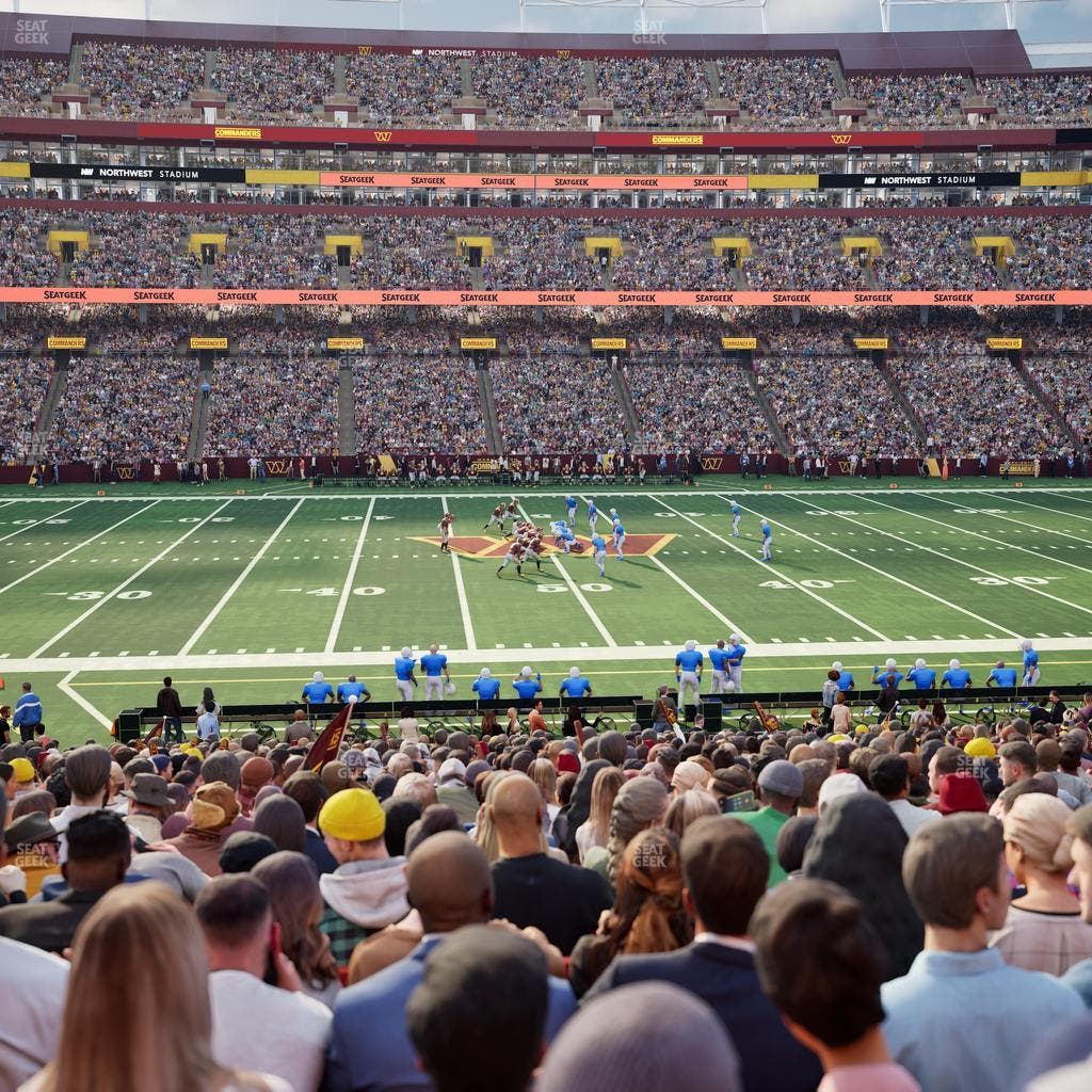 Northwest Stadium - Section 101 Seat View