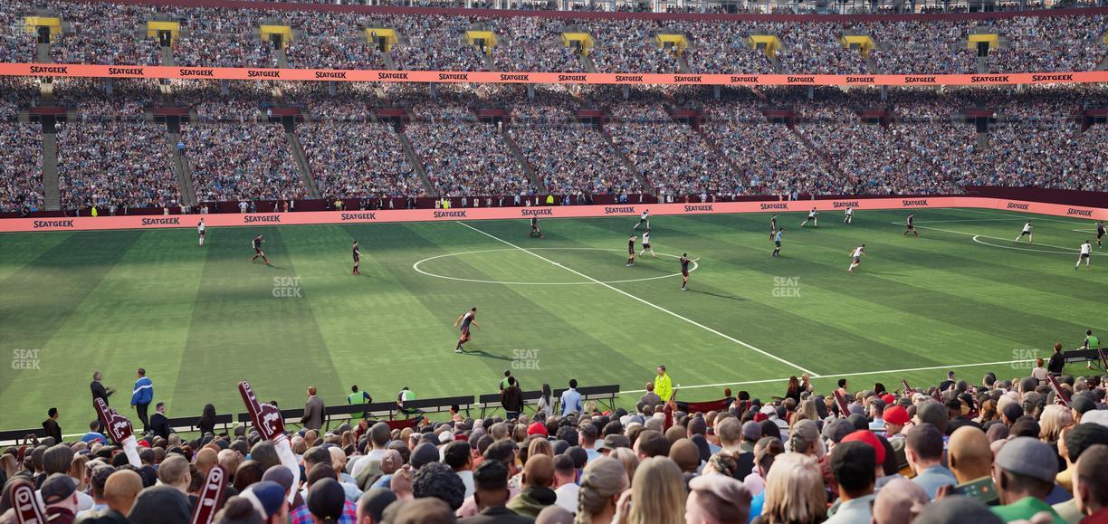 Northwest Stadium - Section 102 Seat View