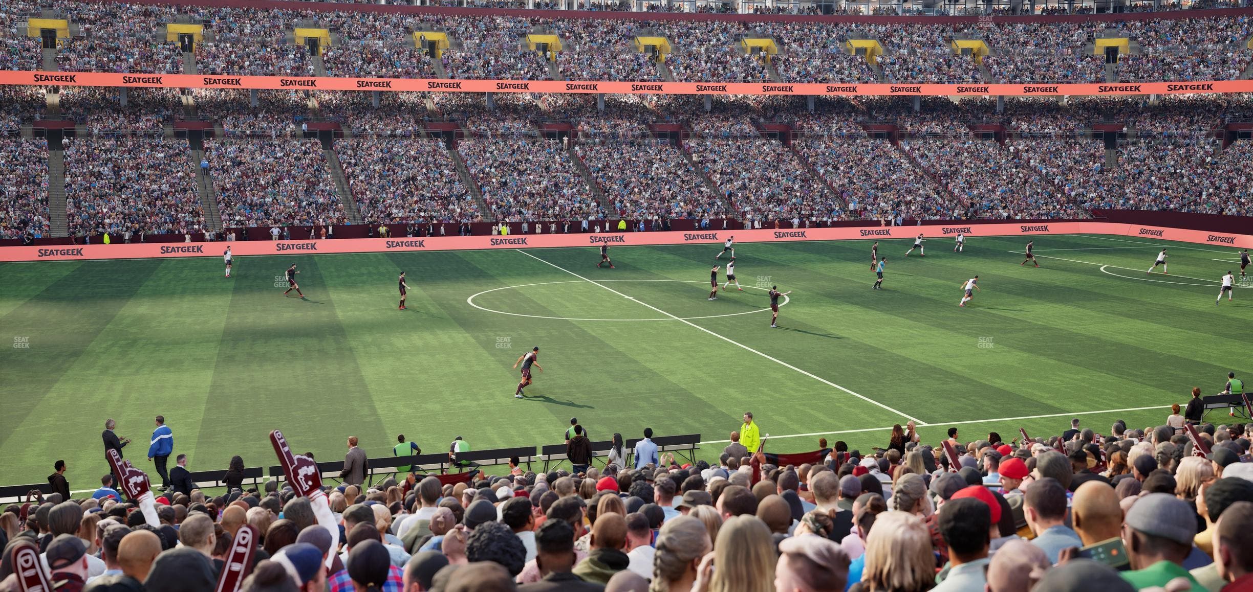 Northwest Stadium - Section 102 Seat View