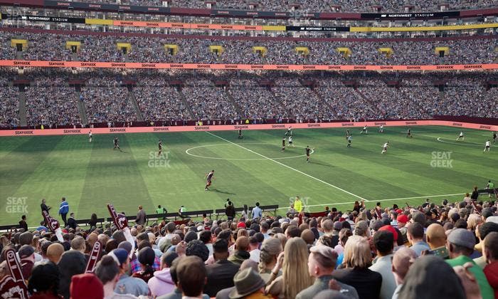 Northwest Stadium - Section 102 Seat View