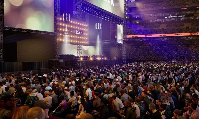 Northwest Stadium - Section 102 Seat View