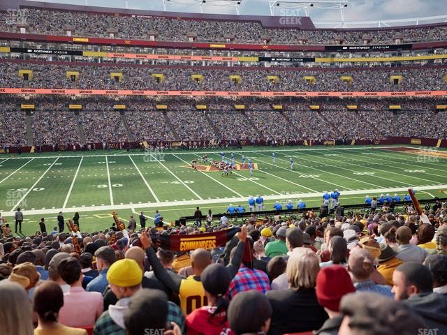 Northwest Stadium - Section 102 Seat View