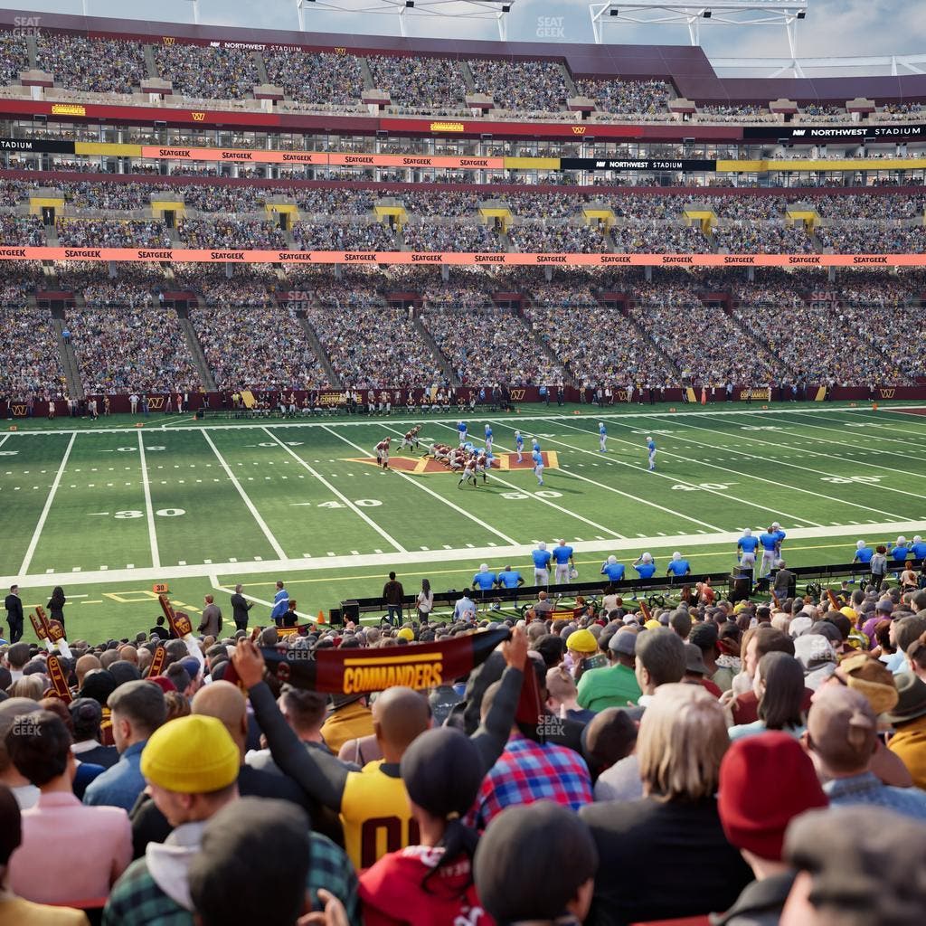 Northwest Stadium - Section 102 Seat View