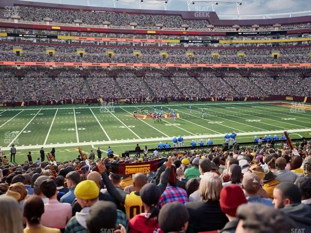 Northwest Stadium - Section 102 Seat View
