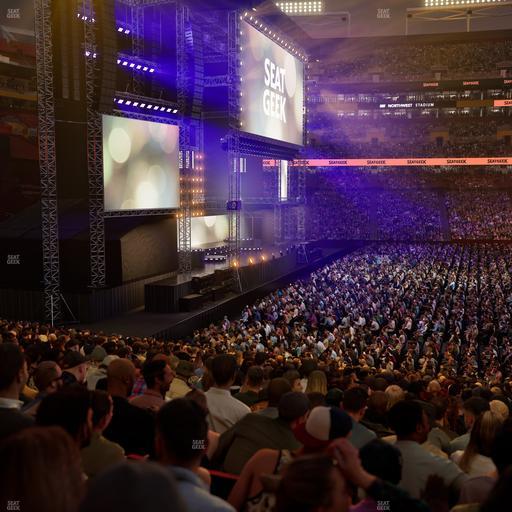 Northwest Stadium - Section 102 Seat View