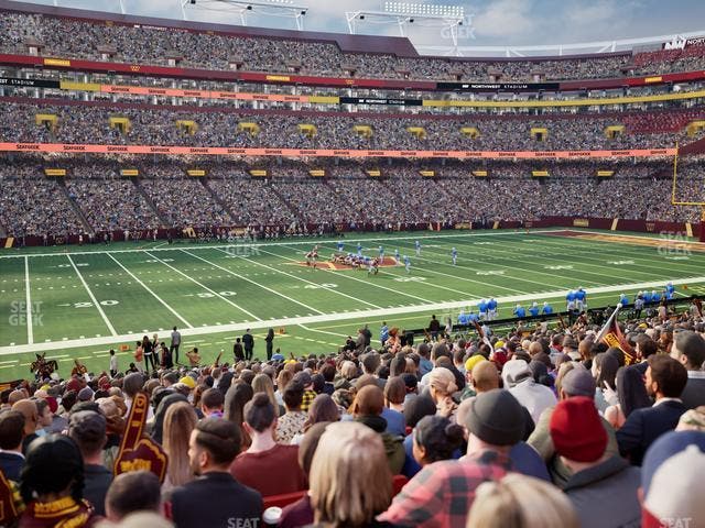 Northwest Stadium - Section 103 Seat View