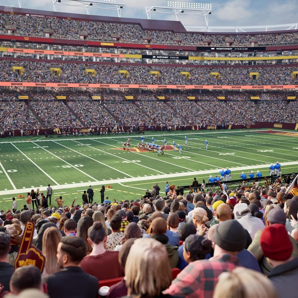 Northwest Stadium - Section 103 Seat View
