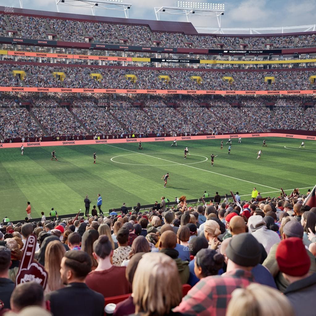 Northwest Stadium - Section 103 Seat View