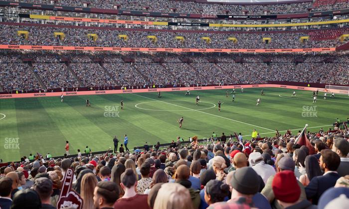 Northwest Stadium - Section 103 Seat View