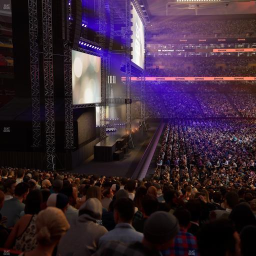 Northwest Stadium - Section 103 Seat View