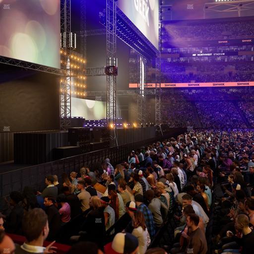 Northwest Stadium - Section 103 Seat View