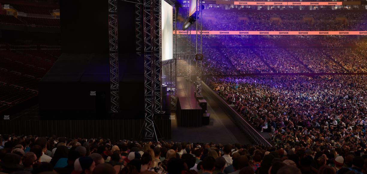 Northwest Stadium - Section 104 Seat View