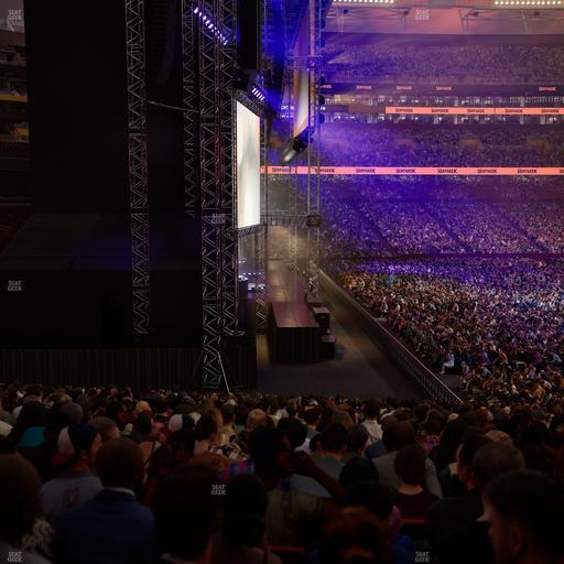 Northwest Stadium - Section 104 Seat View