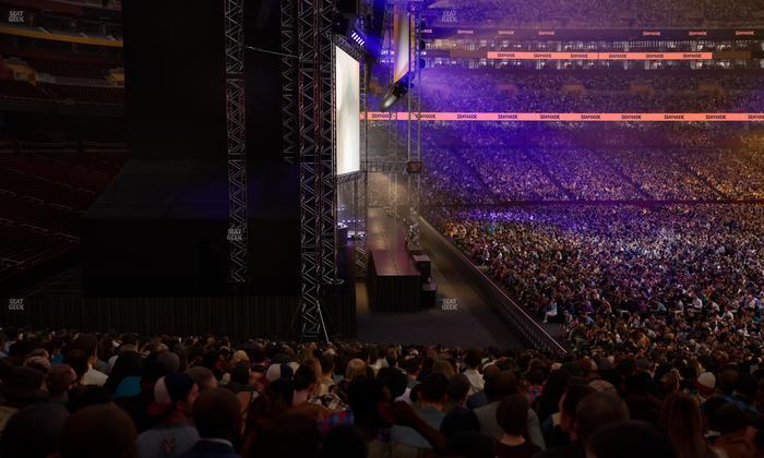 Northwest Stadium - Section 104 Seat View