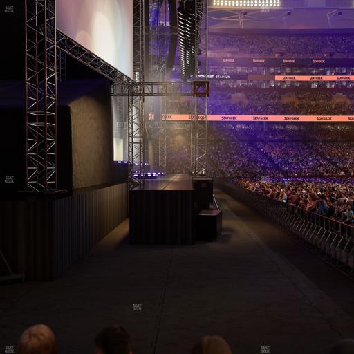 Northwest Stadium - Section 104 Seat View