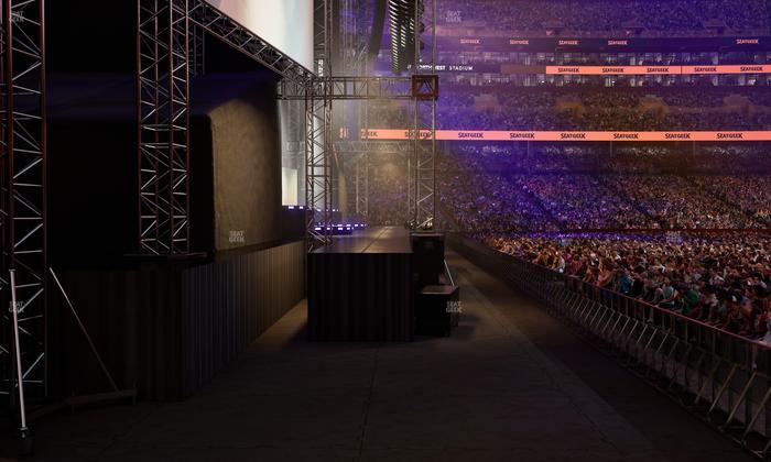 Northwest Stadium - Section 104 Seat View