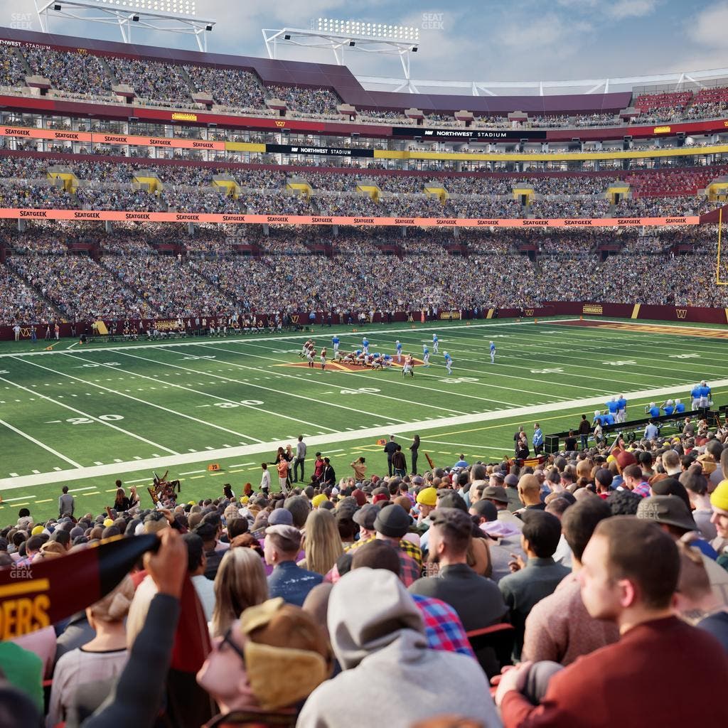 Northwest Stadium - Section 104 Seat View