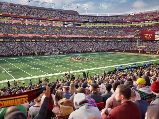 Northwest Stadium - Section 104 Seat View