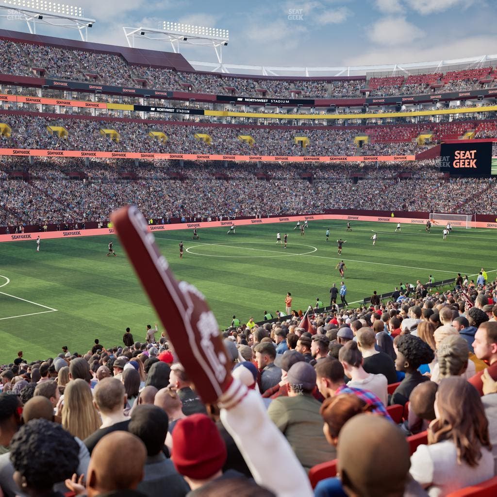 Northwest Stadium - Section 105 Seat View