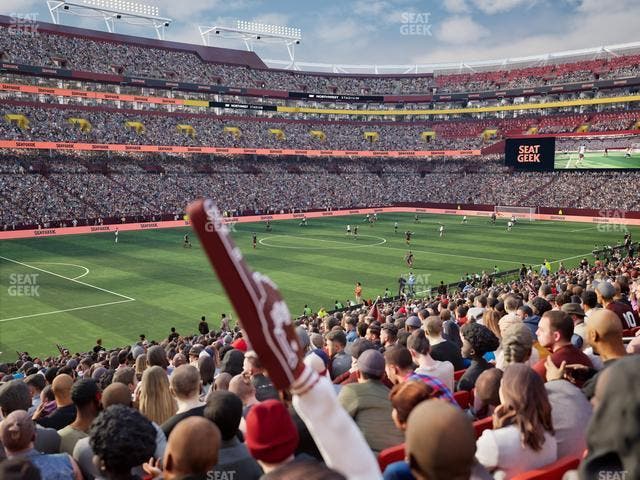 Northwest Stadium - Section 105 Seat View