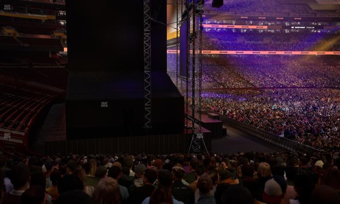 Northwest Stadium - Section 105 Seat View