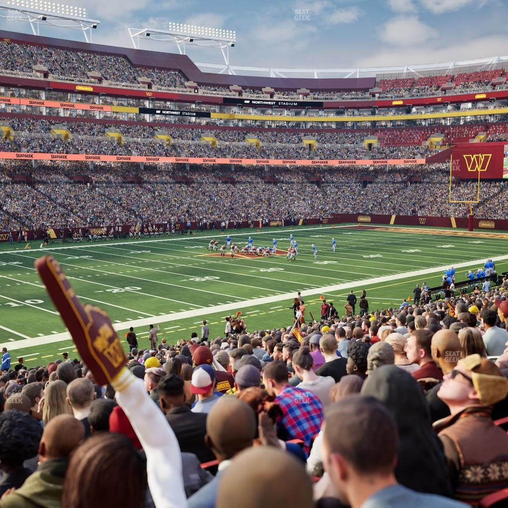 Northwest Stadium - Section 105 Seat View