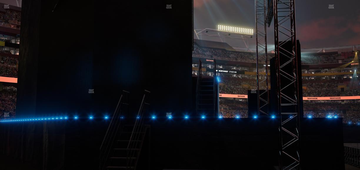 Northwest Stadium - Section 106 Seat View
